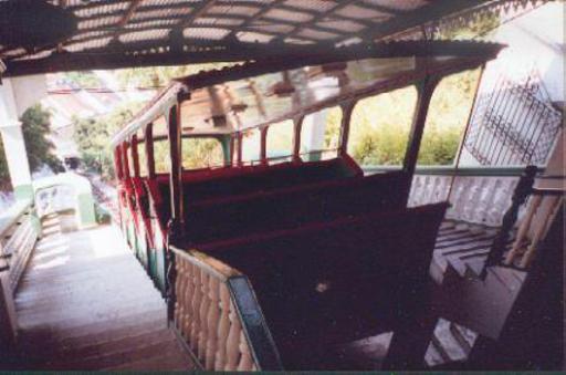 Santos SP, Standseilbahn Monte Serrat, Bergstation.