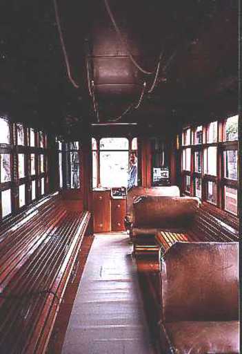 Barranco/Lima, Museu de la Electricidad, historisches Tram.