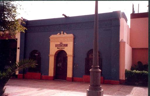 Barranco/Lima, funicular, upper station, actual building.