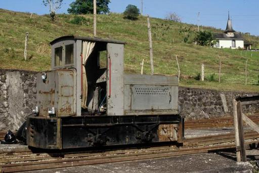 Raco-Saurer locomotive before rebuilding.